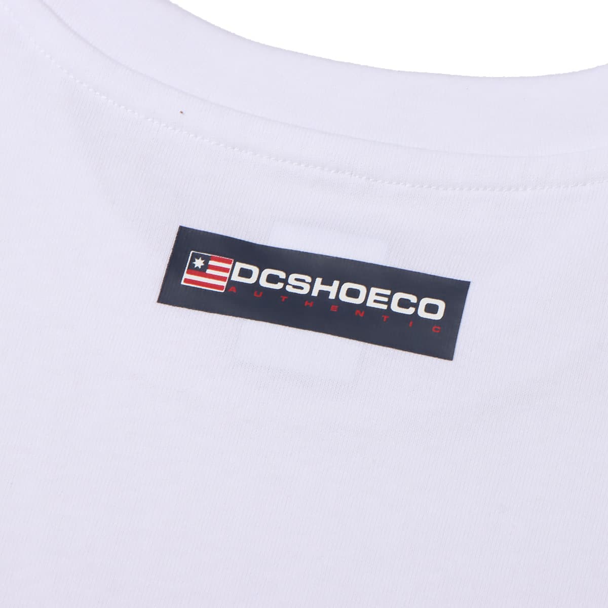 DC SHOES 23 EST94 SLEEVELESS WHITEの画像