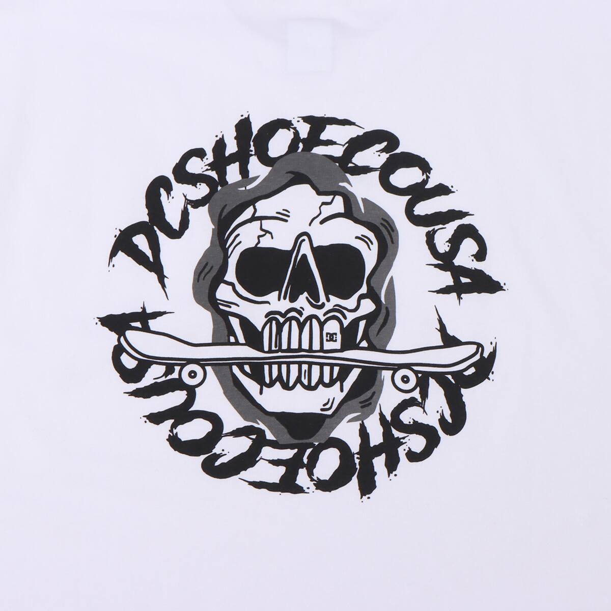 DC SHOES 23 DC SKULL SLEEVELESS WHITE 23SS-Iの画像