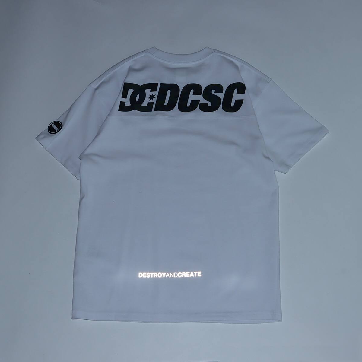 DC SHOES 23 ST FOOTBALL SS WHITE 23SS-Iの画像