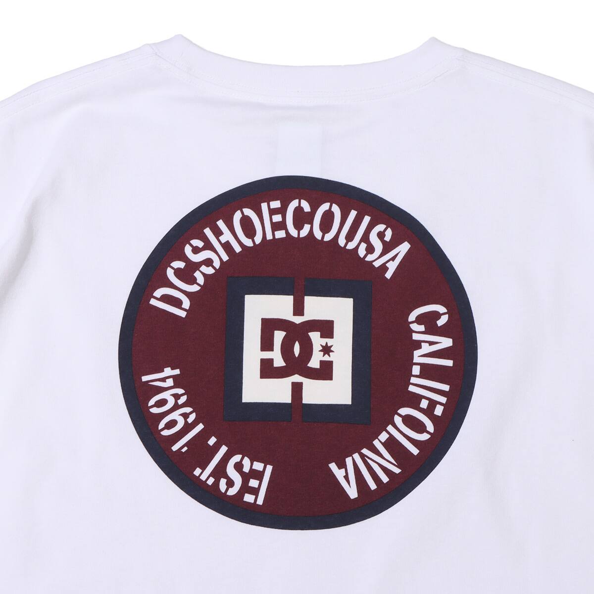 DC SHOES 23 SQUARE STAR SS WHITE 23SS-Iの画像