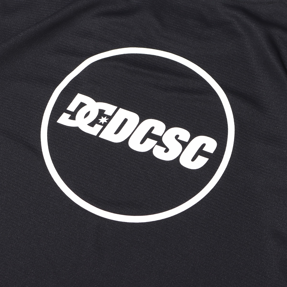 DC SHOES 23 ST DRYFAST CIRCLE SS BLACK 23SS-Iの画像