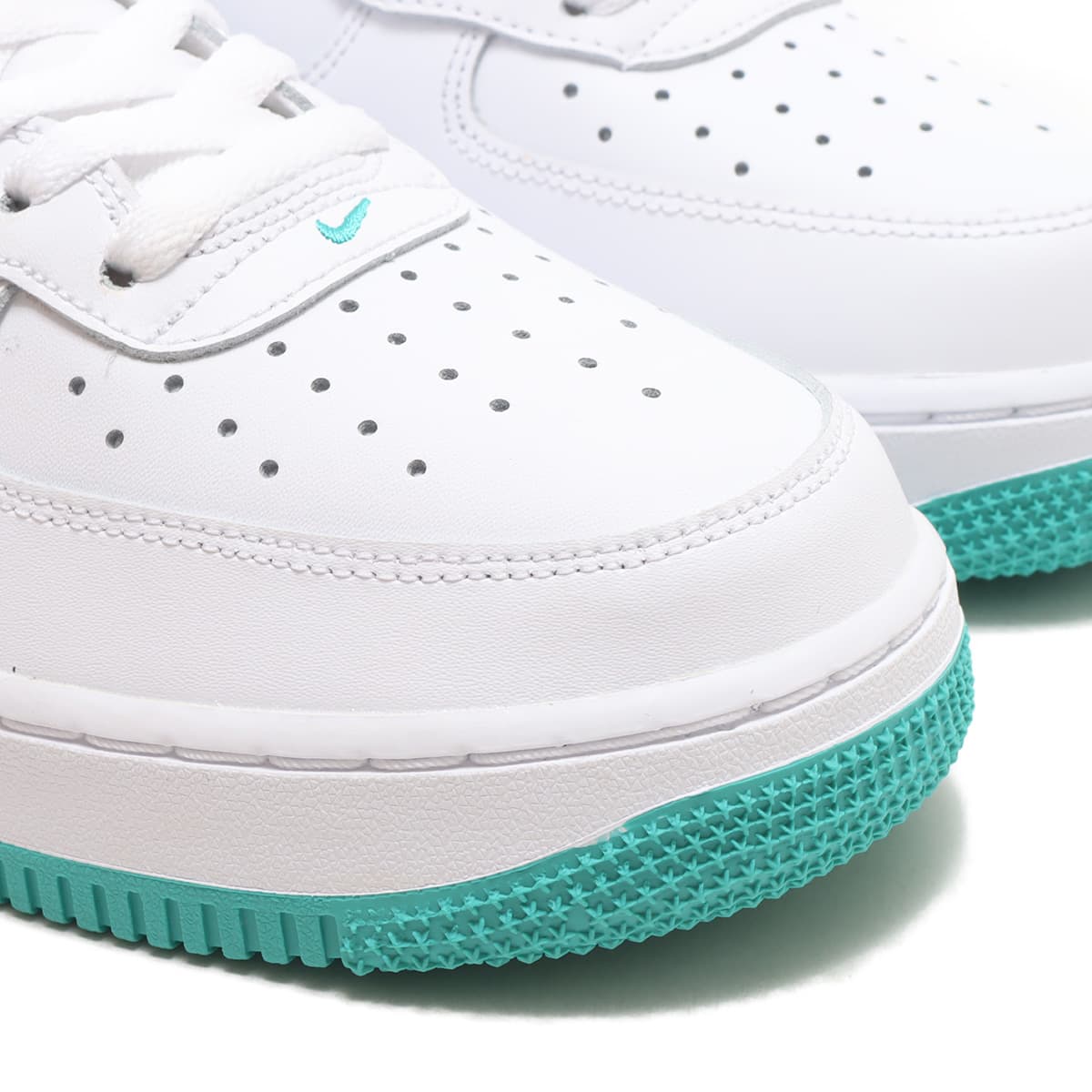 NIKE AIR FORCE 1 MID '07 WHITE/CLEAR JADE 23FA-I