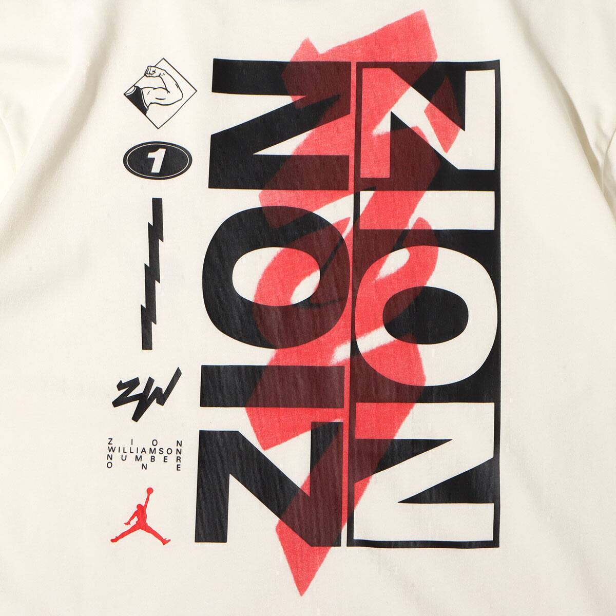 JORDAN BRAND AS M J ZION SS TEE SEASONAL SAIL 22FA-Iの画像