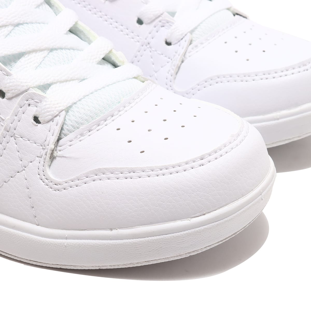 DC SHOES Ws UNIVERSITY MID SE SN WHITE/WHITE/WHITE 23SS-Iの画像