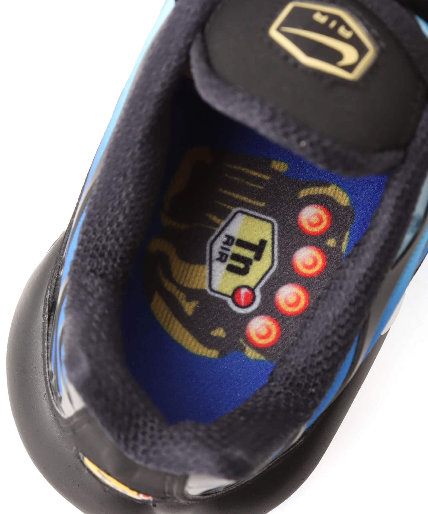 NIKE AIR MAX PLUS OG BLACK/CHAMOIS-SKY BLUE-HYPER BLUEの画像