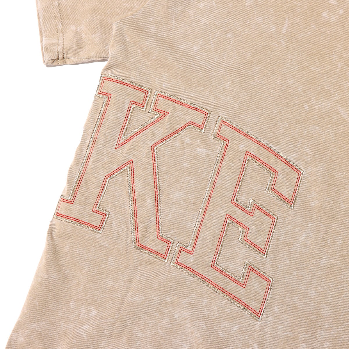 NIKE U NK NRG FADEAWAY TEE KHAKI/UNIVERSITY RED 22FA-Sの画像