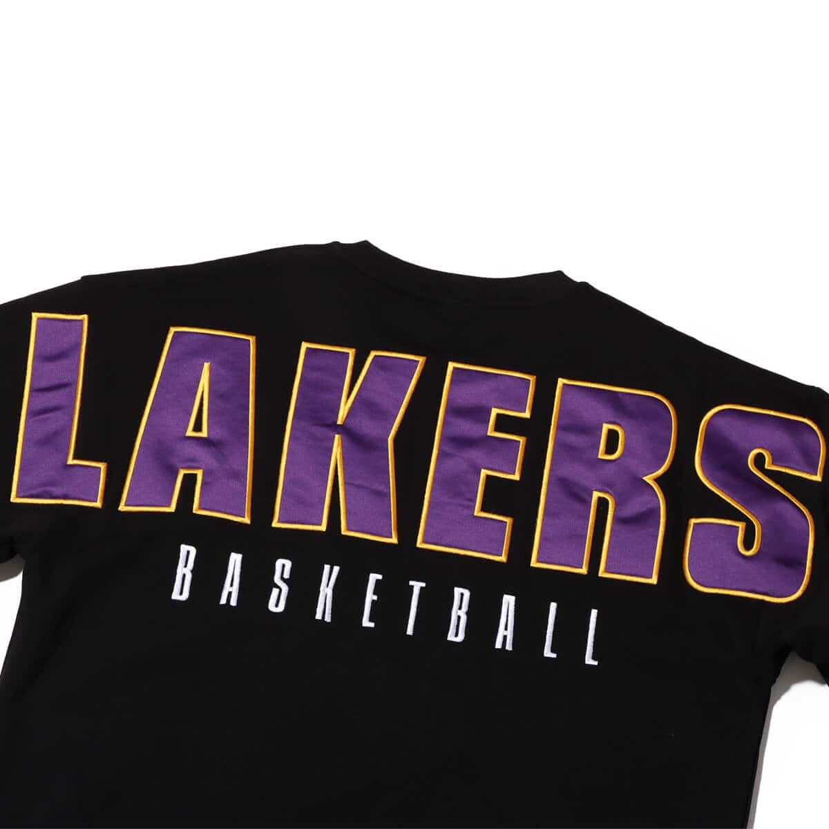 Mitchell & Ness TEAM FIRST SATIN FLEECE CREW LAL BLACK 23FW-I