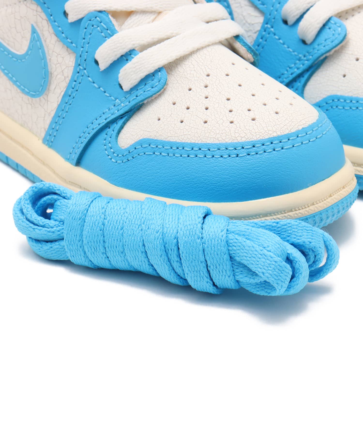 JORDAN BRAND JORDAN 1 RETRO HIGH OG (TD) DK POWDER BLUE/DK POWDER BLUE-SAILの画像