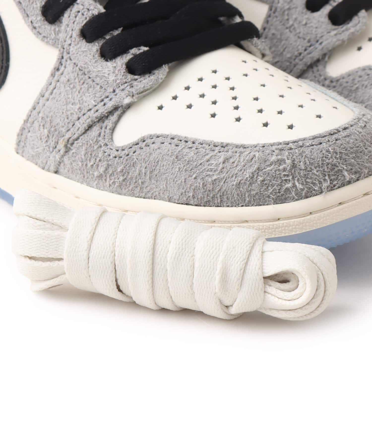 JORDAN BRAND AIR JORDAN 1 RETRO HIGH OG (GS) COOL GREY/BLACK-GAME ROYALの画像