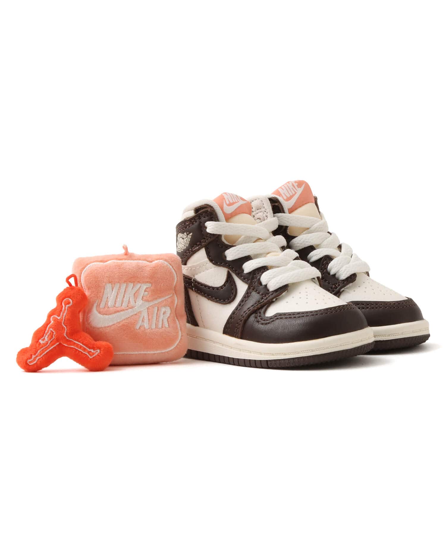 JORDAN BRAND JORDAN 1 RETRO HIGH OG (TD) BAROQUE BROWN/SAIL-LT MADDER ROOTの画像