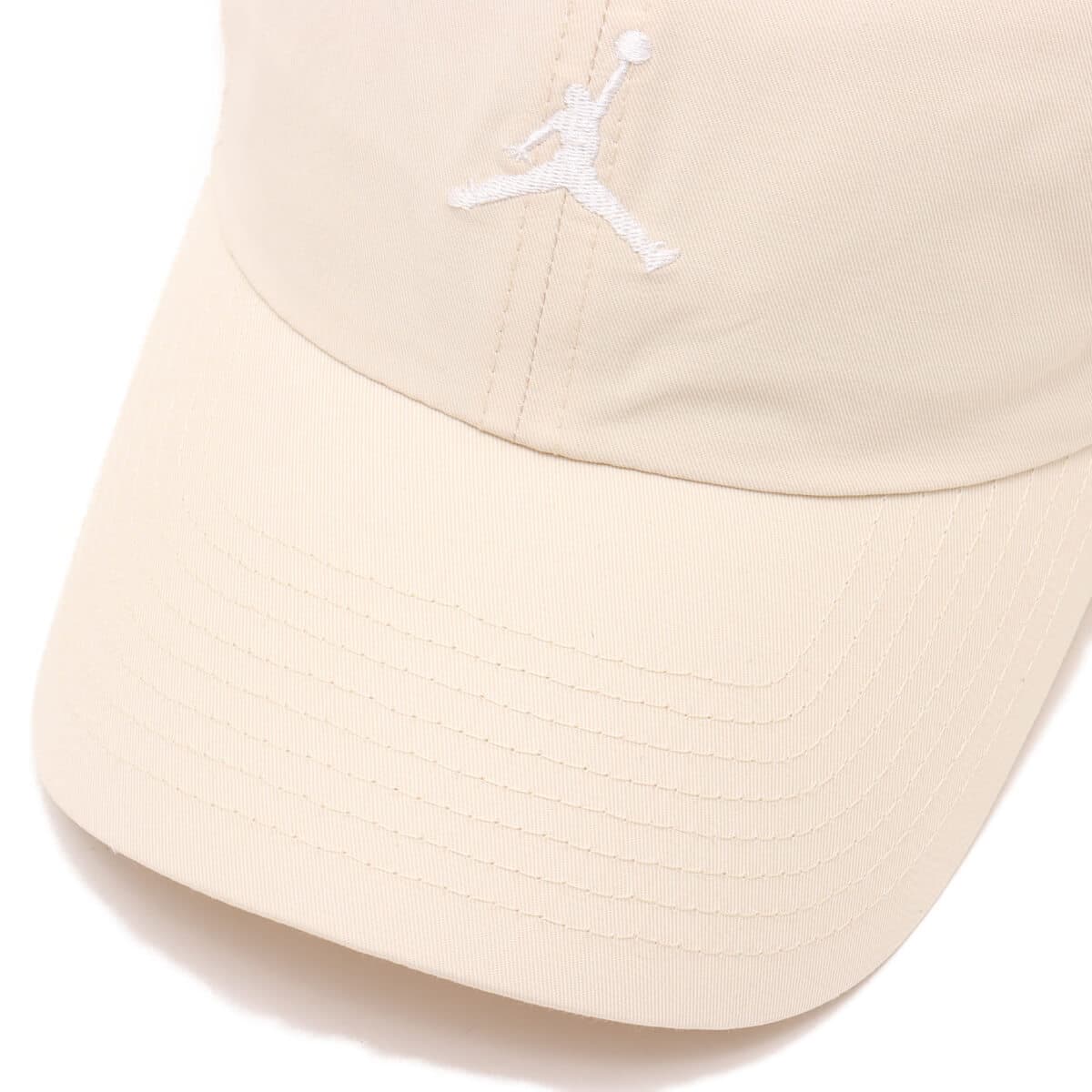 JORDAN BRAND J CLUB CAP US CB JUMPMAN LEGEND LT BROWN/WHITEの画像