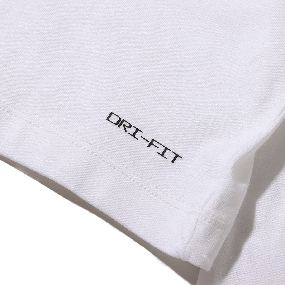 JORDAN BRAND AS M J SPRT LS GFX CREW WHITE/WOLF GREY/BLACK