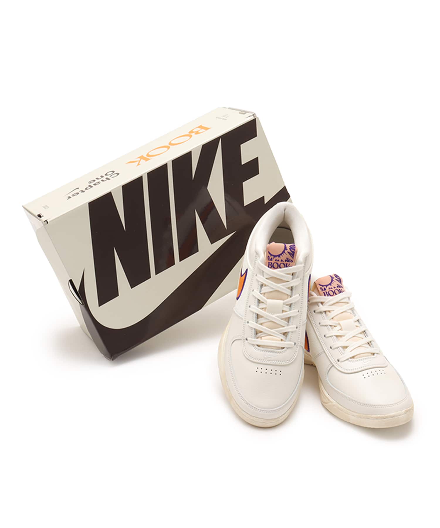NIKE BOOK 1 EP SAIL/CLAY ORANGE-COURT PURPLE（ナイキ ブック