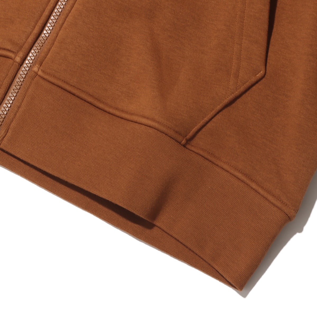 JORDAN BRAND AS M J ESS FLC FZ HOODIE LT BRITISH TAN/WHITE 23HO-Iの画像