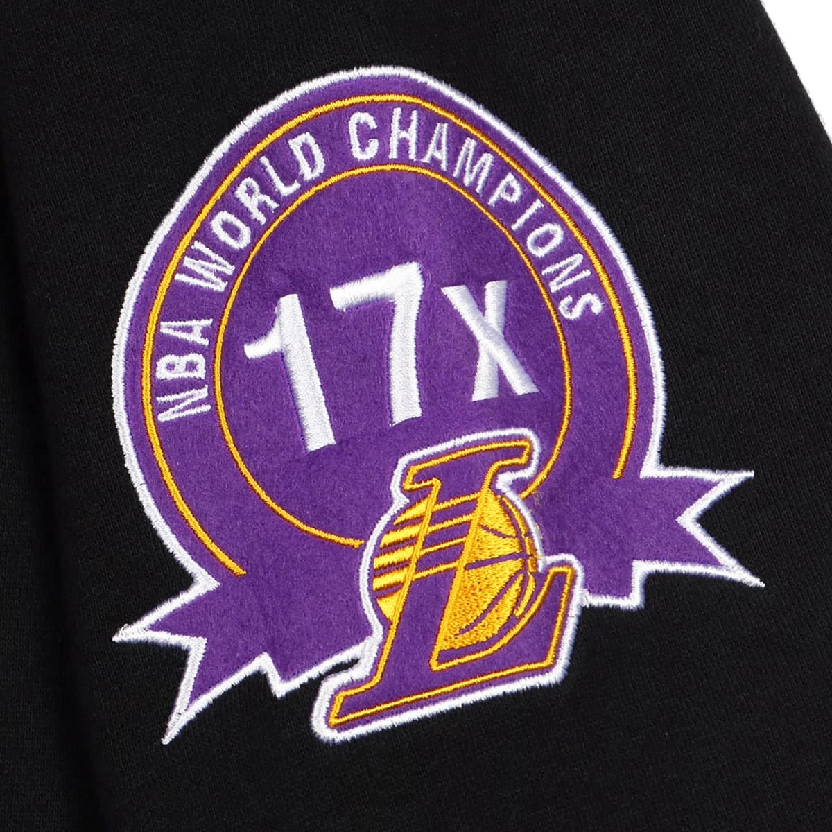 Mitchell & Ness CHAMP CITY HOODY BLACK LOS ANGELES LAKERS