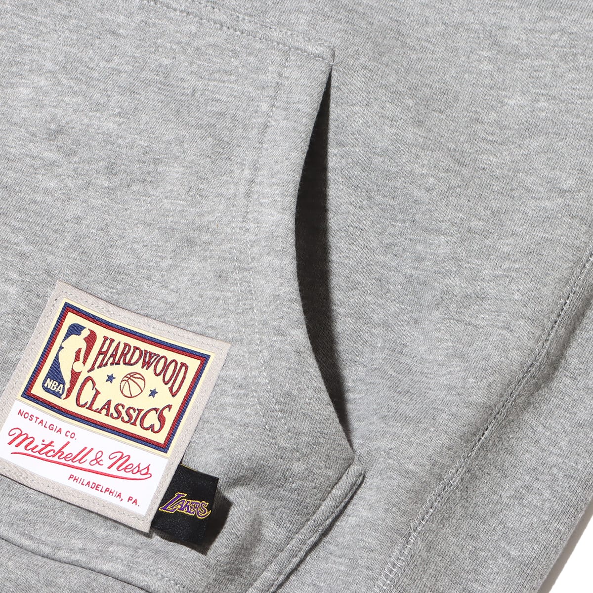 Mitchell & Ness Camo Hoody Lakers GRAY 22FW-Iの画像