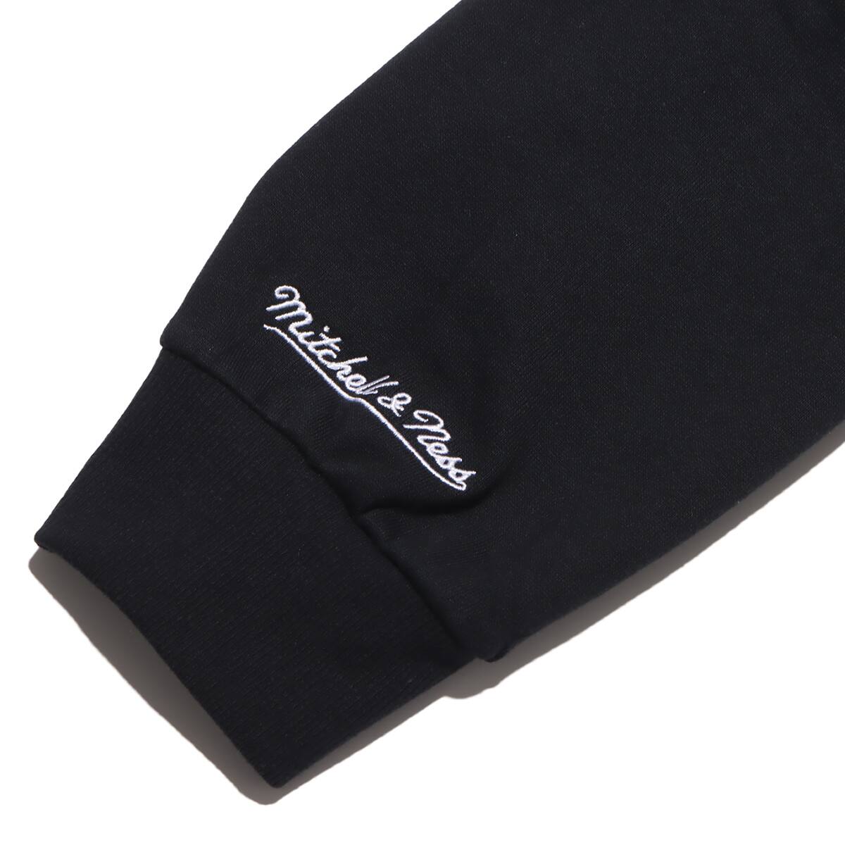 Mitchell & Ness GAME TIME FLEECE HOODIE CBU BLACK 23FW-Iの画像