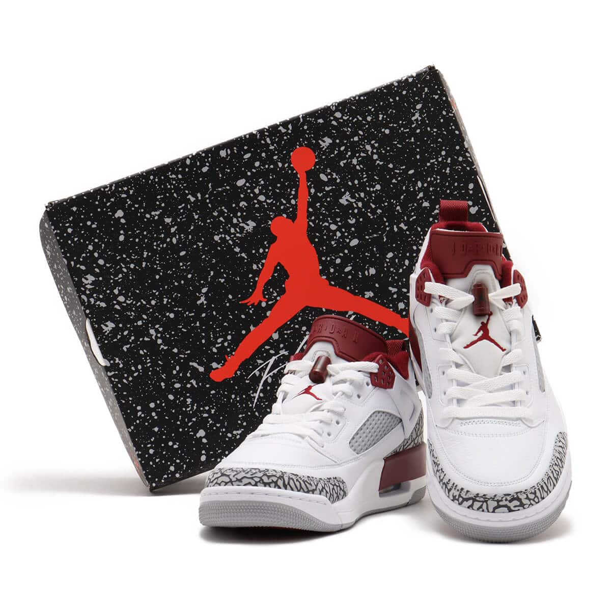 JORDAN BRAND JORDAN SPIZIKE LOW WHITE/TEAM RED-WOLF GREY-ANTHRACITE |atmos（ アトモス） 公式オンラインストア