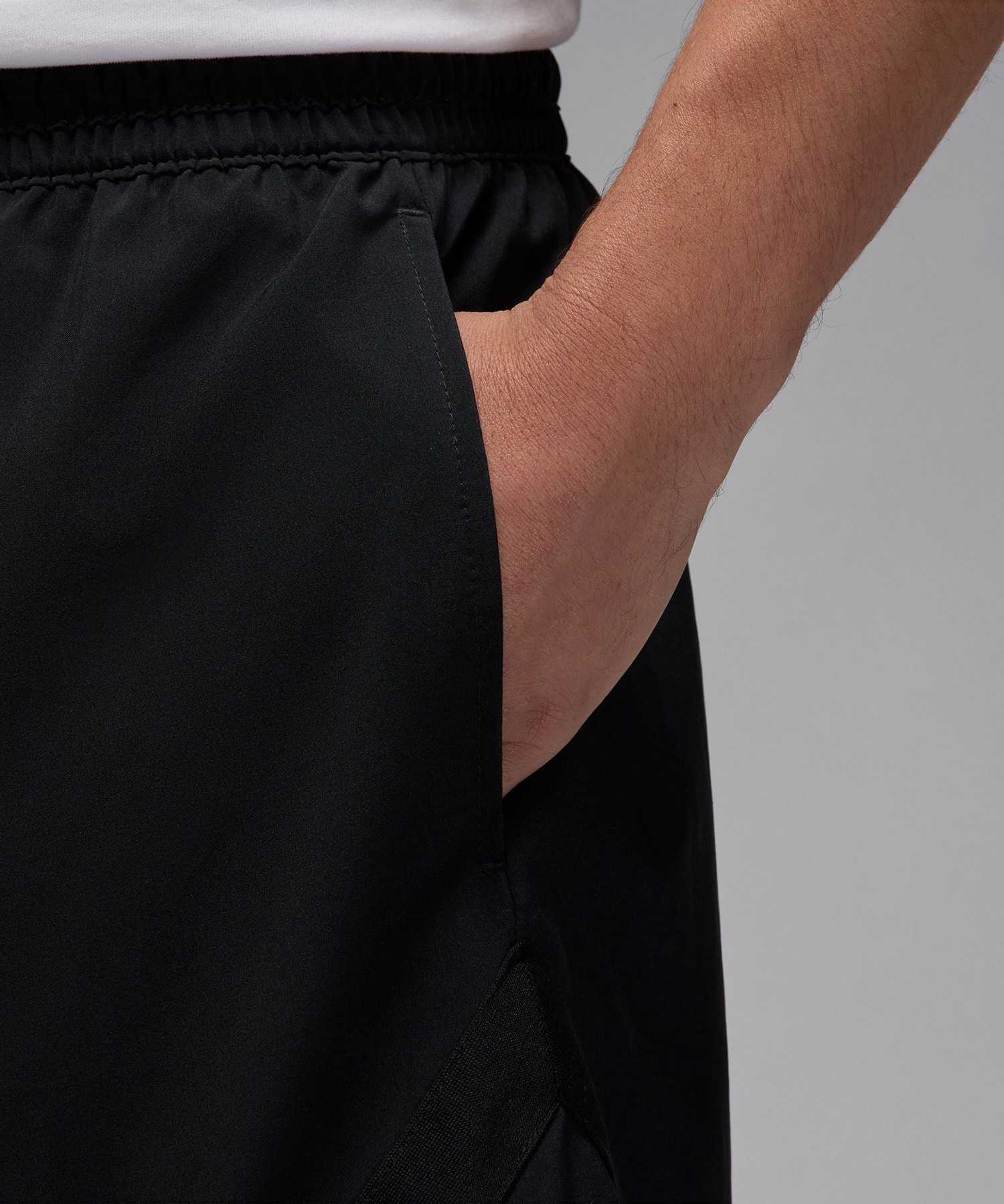 JORDAN BRAND M J DF SPRT WVN DMND SHORT BLACK/BLACK/BLACKの画像