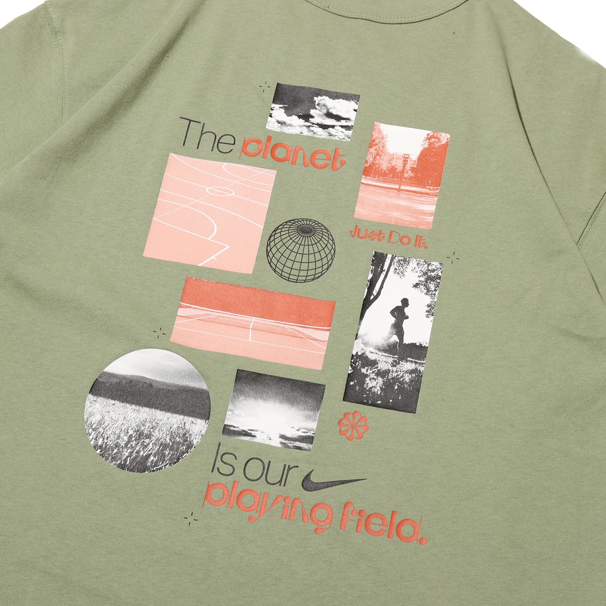 NIKE AS U NSW TEE M90 LBR SUST OIL GREENの画像