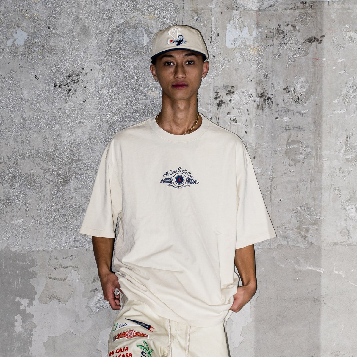 JORDAN BRAND M J SF TEE FOSSILの画像