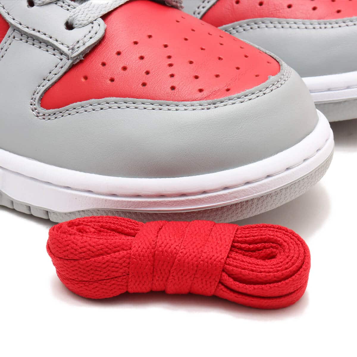 NIKE DUNK LOW QS VARSITY RED/SILVER-WHITE