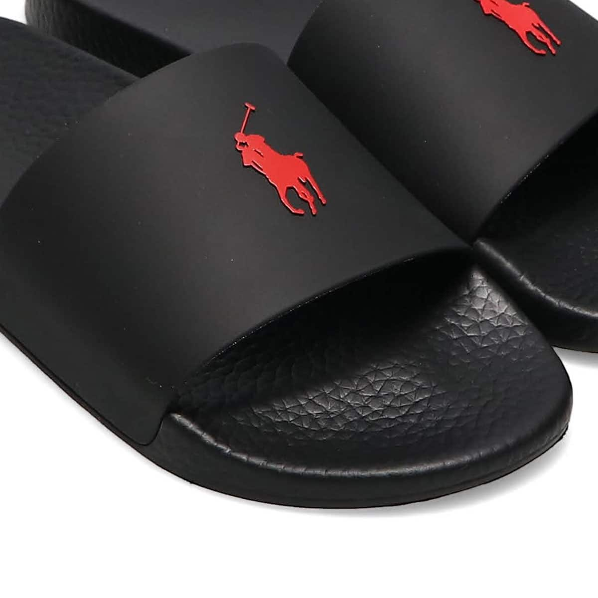 POLO RALPH LAUREN POLO SLIDE SANDAL BLACK