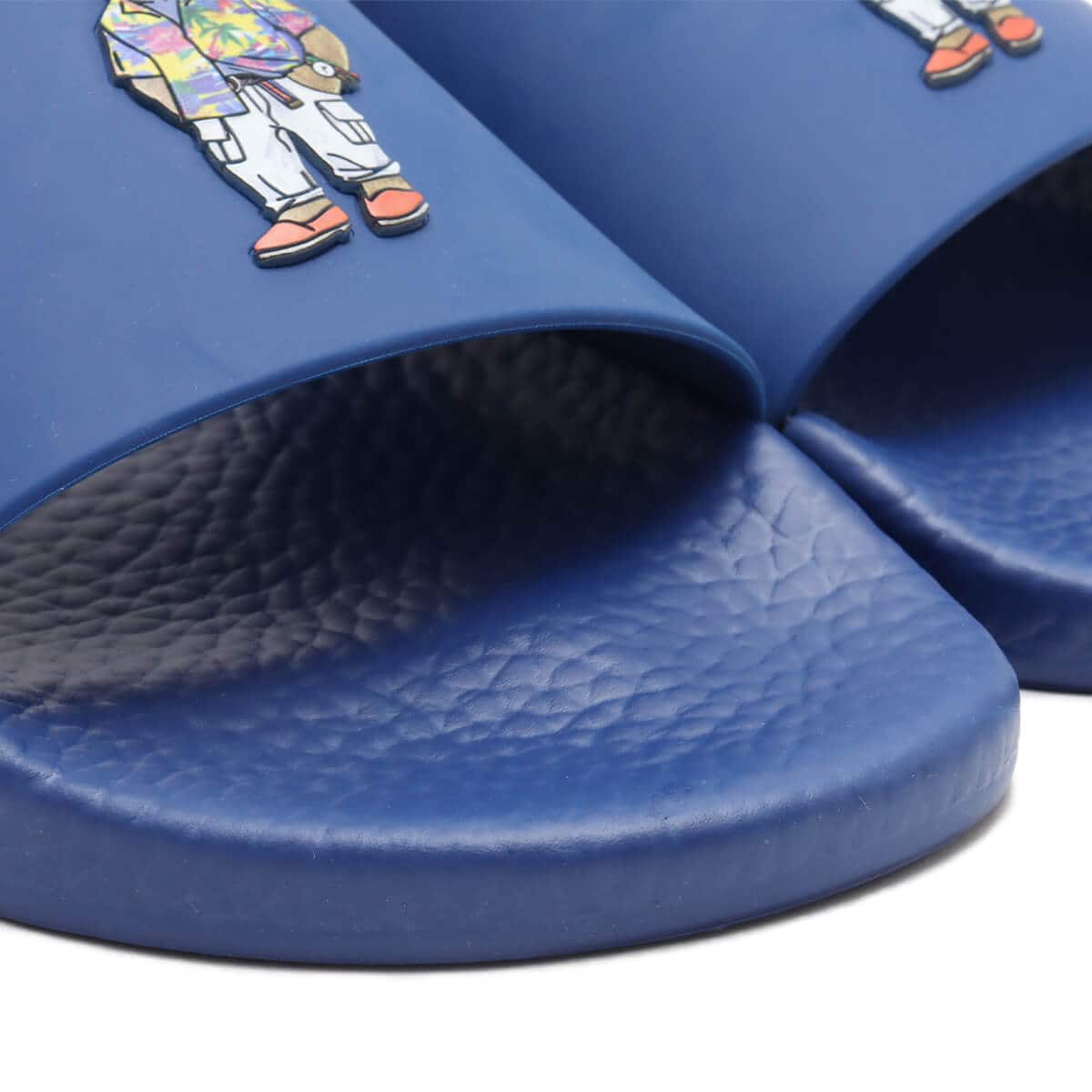 POLO RALPH LAUREN POLO SLIDE SANDAL DARK BLUE-401 (ポロ POLO RALPH LAUREN POLO SLIDE SANDAL DARK BLUE-401 (ポロ