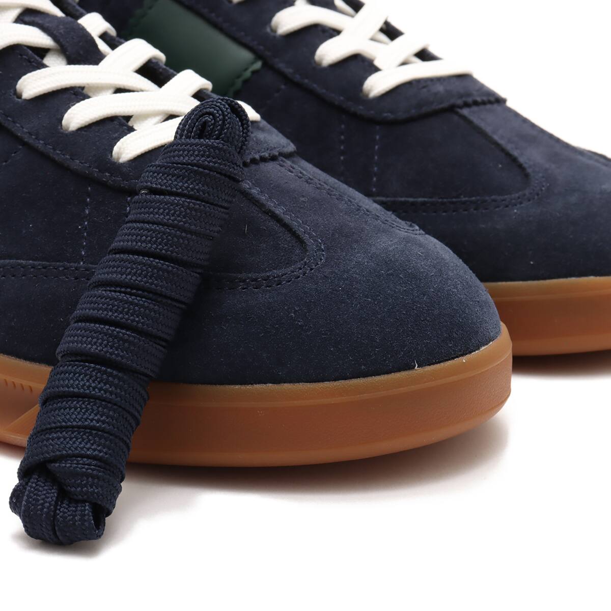 POLO RALPH LAUREN HRT AERA SUEDE NAVY/WINE/FOREST の画像