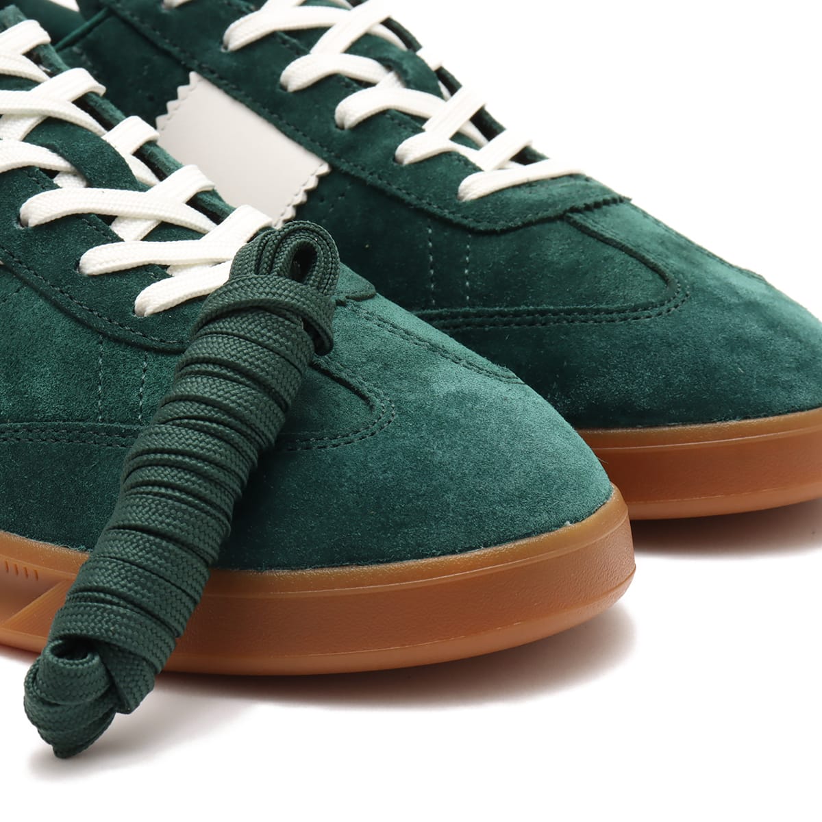 POLO RALPH LAUREN HRT AERA SUEDE FOREST/OFF WHITE (ポロ POLO RALPH LAUREN HRT AERA SUEDE FOREST/OFF WHITE (ポロ