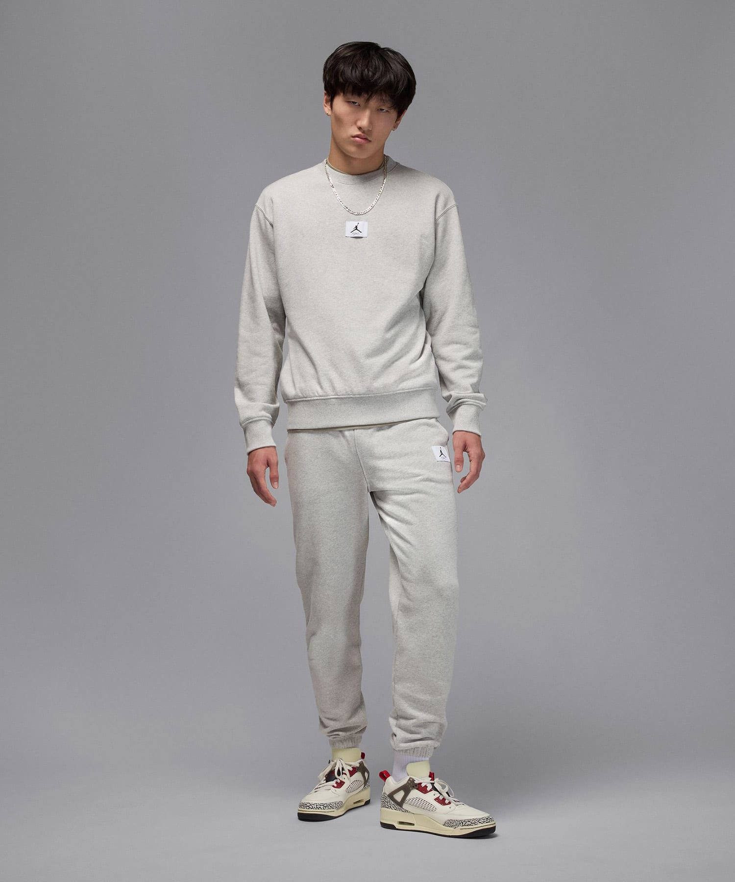 JORDAN BRAND M J FLT FLC PANT GRAYの画像