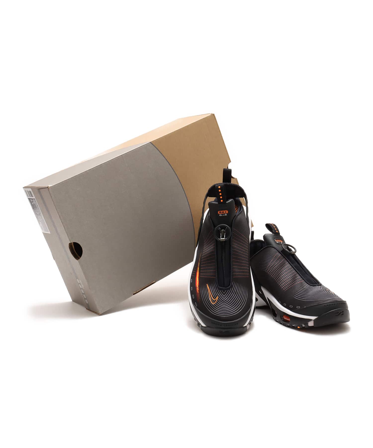 NIKE W AIR MAX CRAZE BLACK/BRIGHT CITRUS-WHITE-PLATINUM TINTの画像