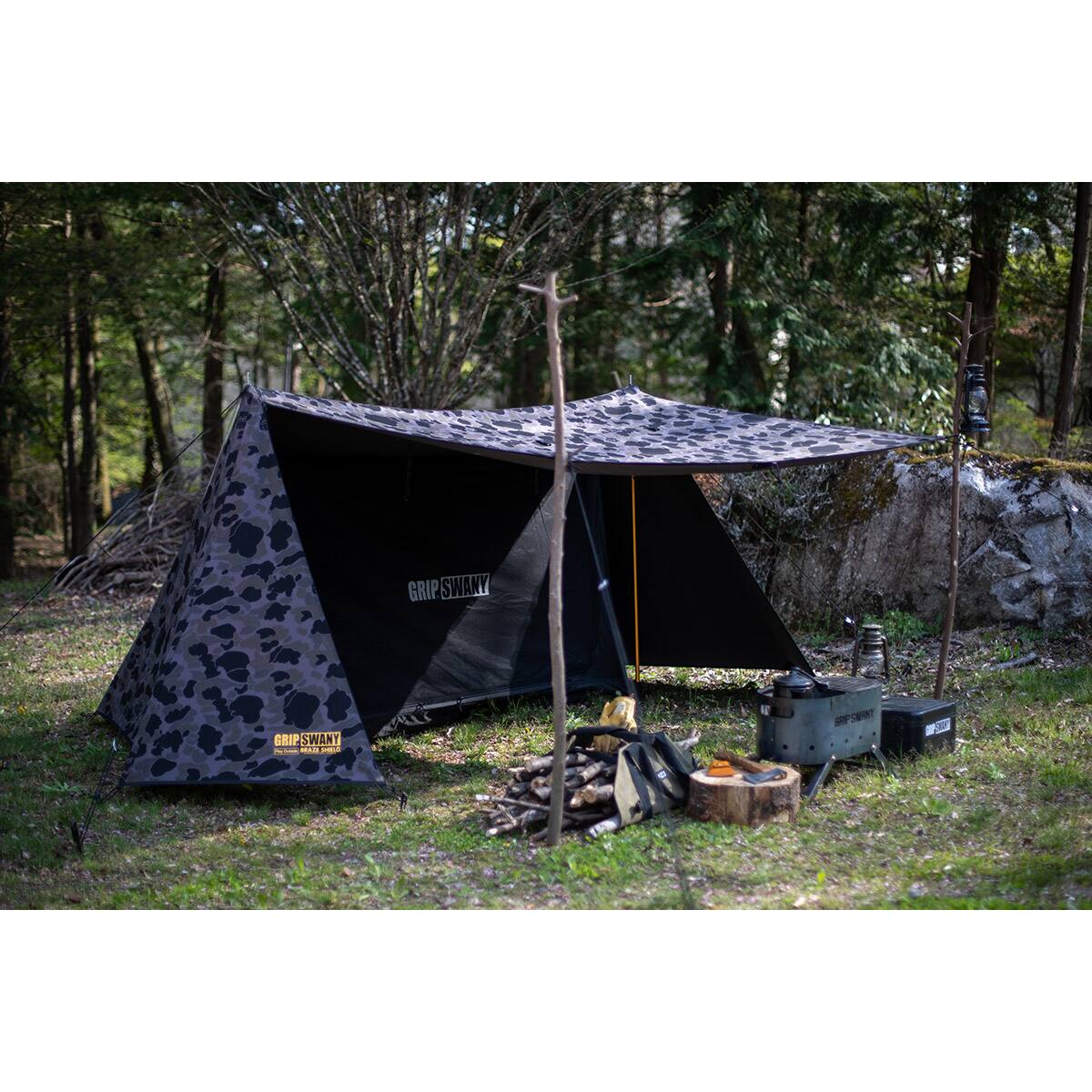 GRIP SWANY×atmos FIREPROOF GS TENT