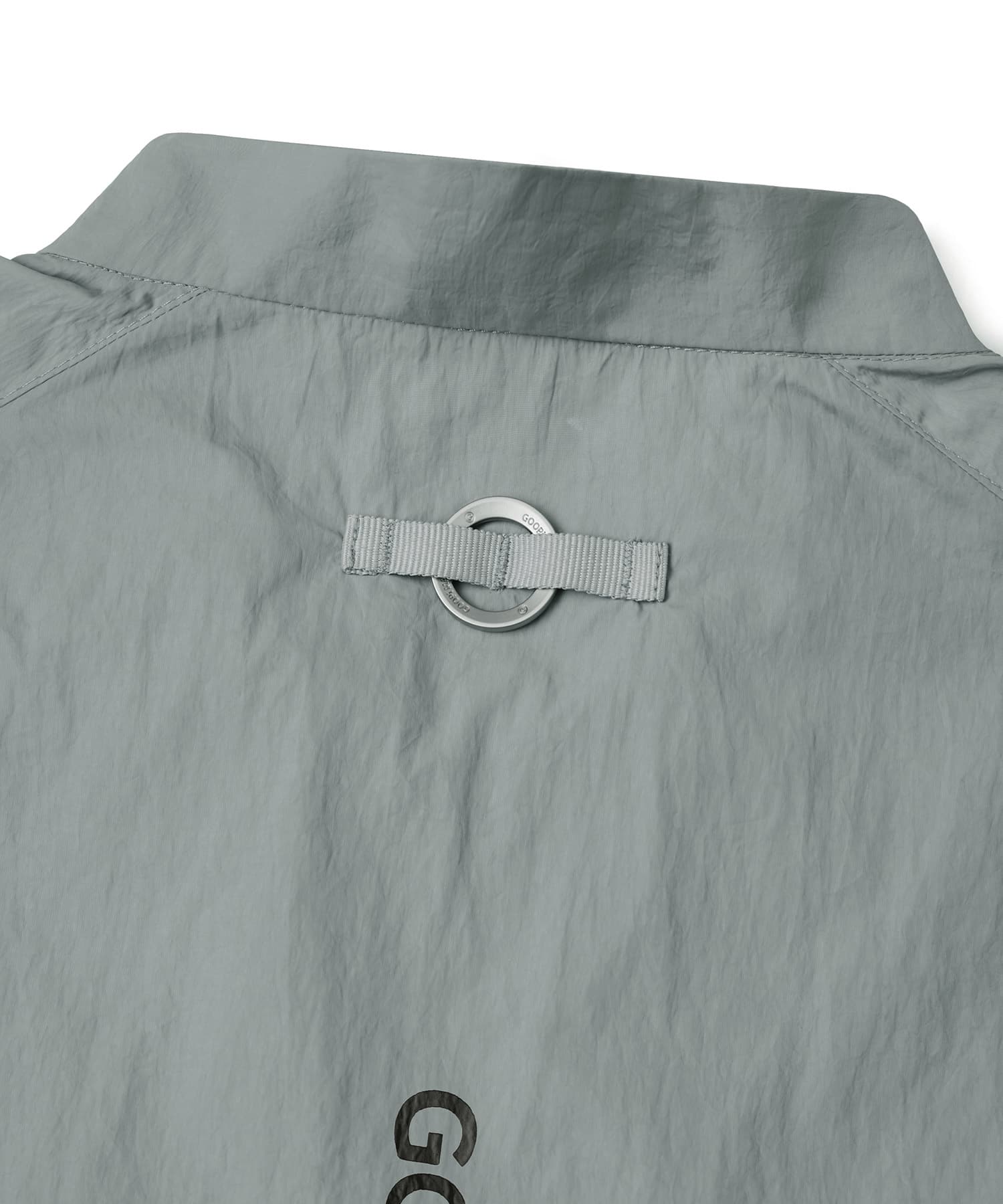 GOOPiMADE x TIGHTBOOTH Tech Uniform Zip Shirt GREYの画像