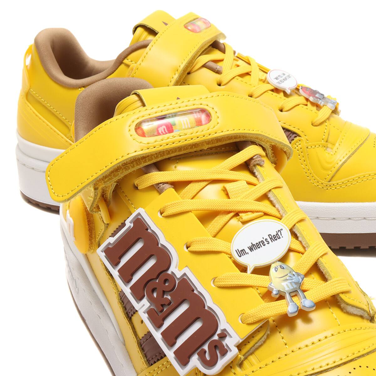 adidas FORUM LO84 M&Ms x adidas EQT YELLOW/FOOTWEAR WHITE/DARK