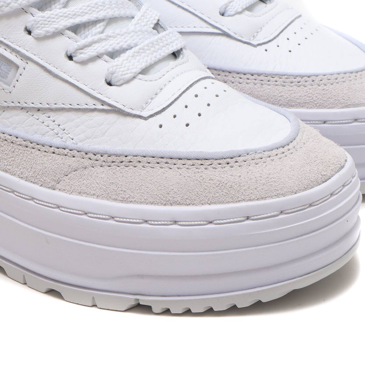 Reebok Club C Geo Mid FOOTWARE WHITE/COLD GRAY/COLD GRAYの画像
