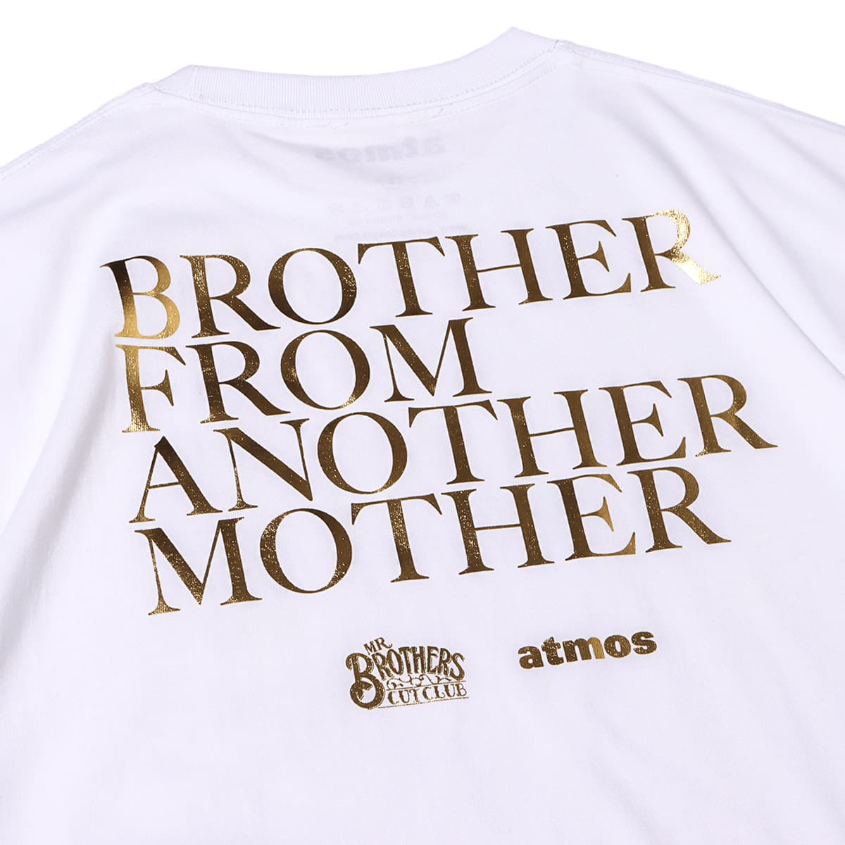 atmos x Mr.Brothers BFAM TEE WHITE