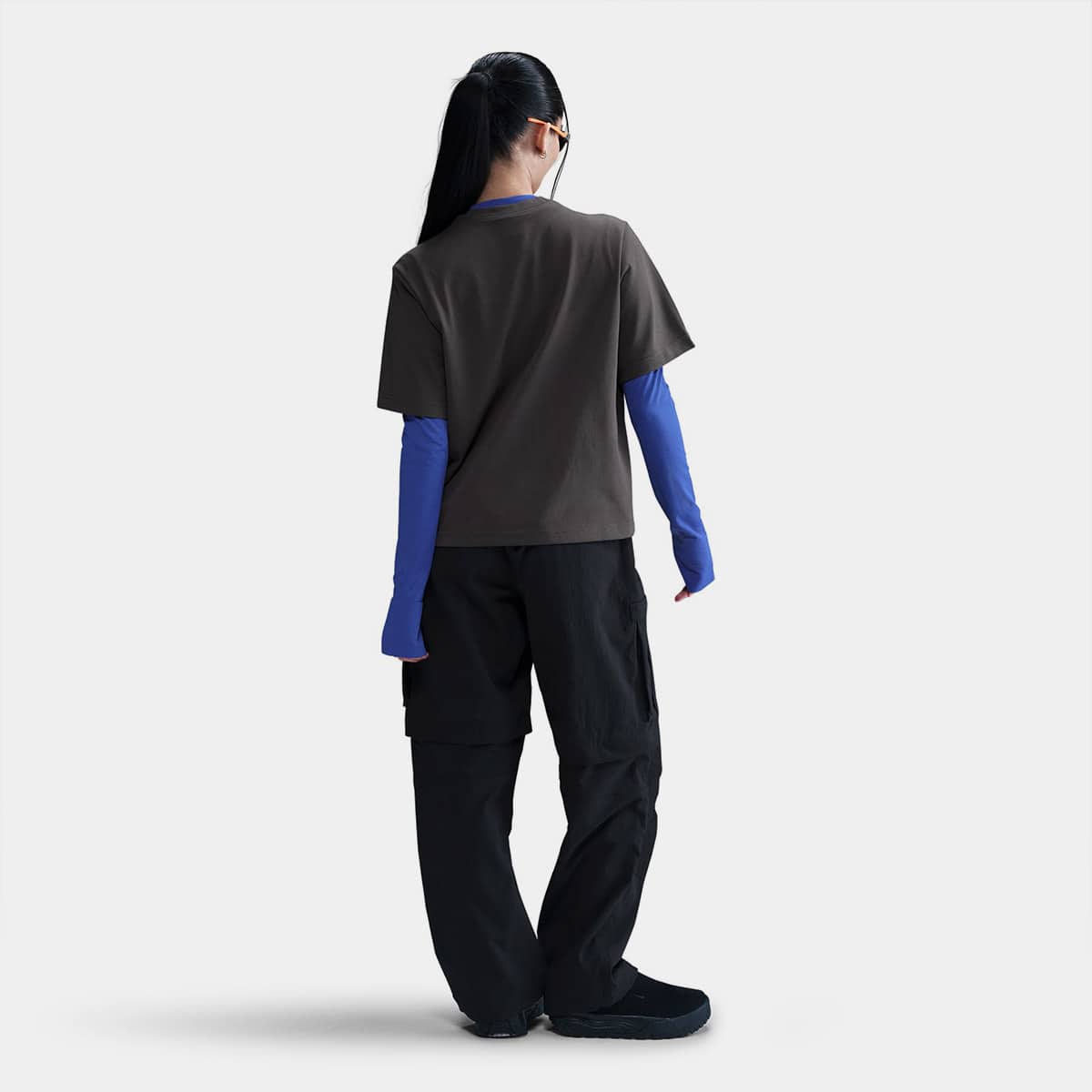 NIKE AS W NSW ACG TEE SP25 ANTHRACITEの画像