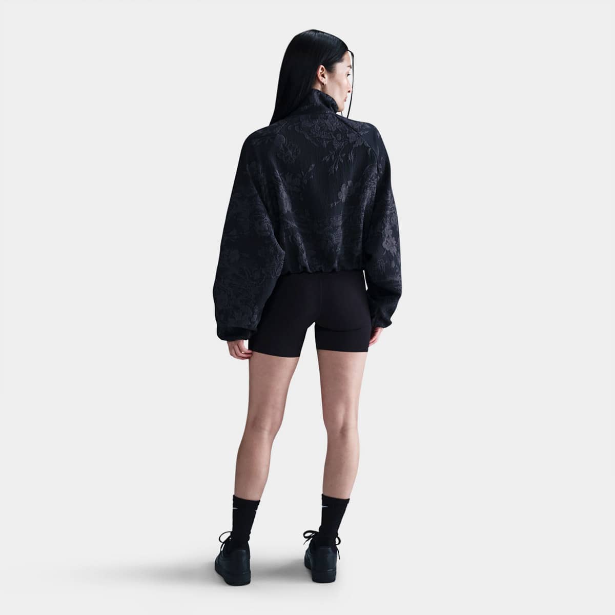 NIKE AS W NSW CLLCTN JQRD TRK JKT BLACK/ANTHRACITE/BLACK