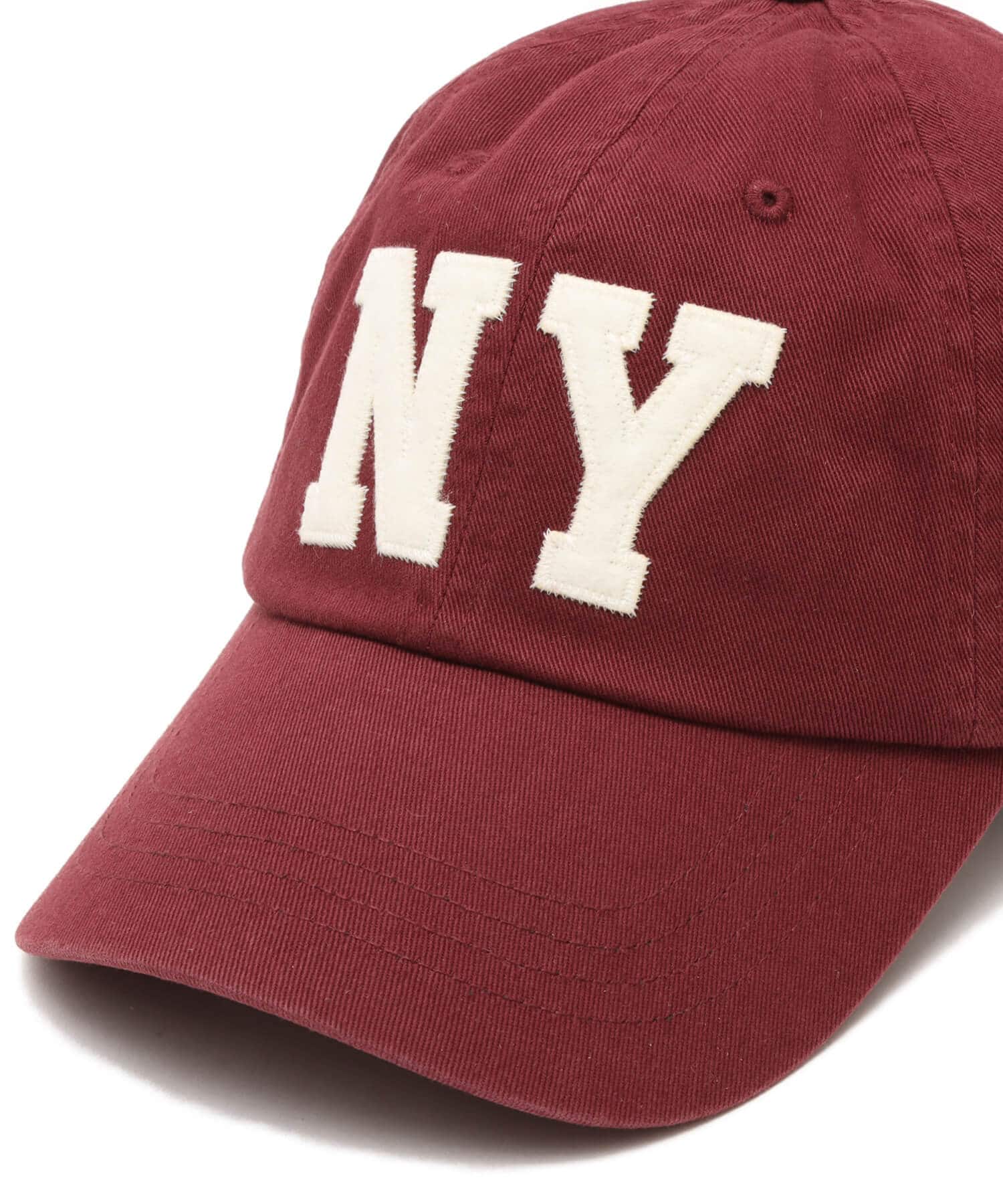 POLO RALPH LAUREN ”NY” CLASSIC SPORT CAP RED WINEの画像