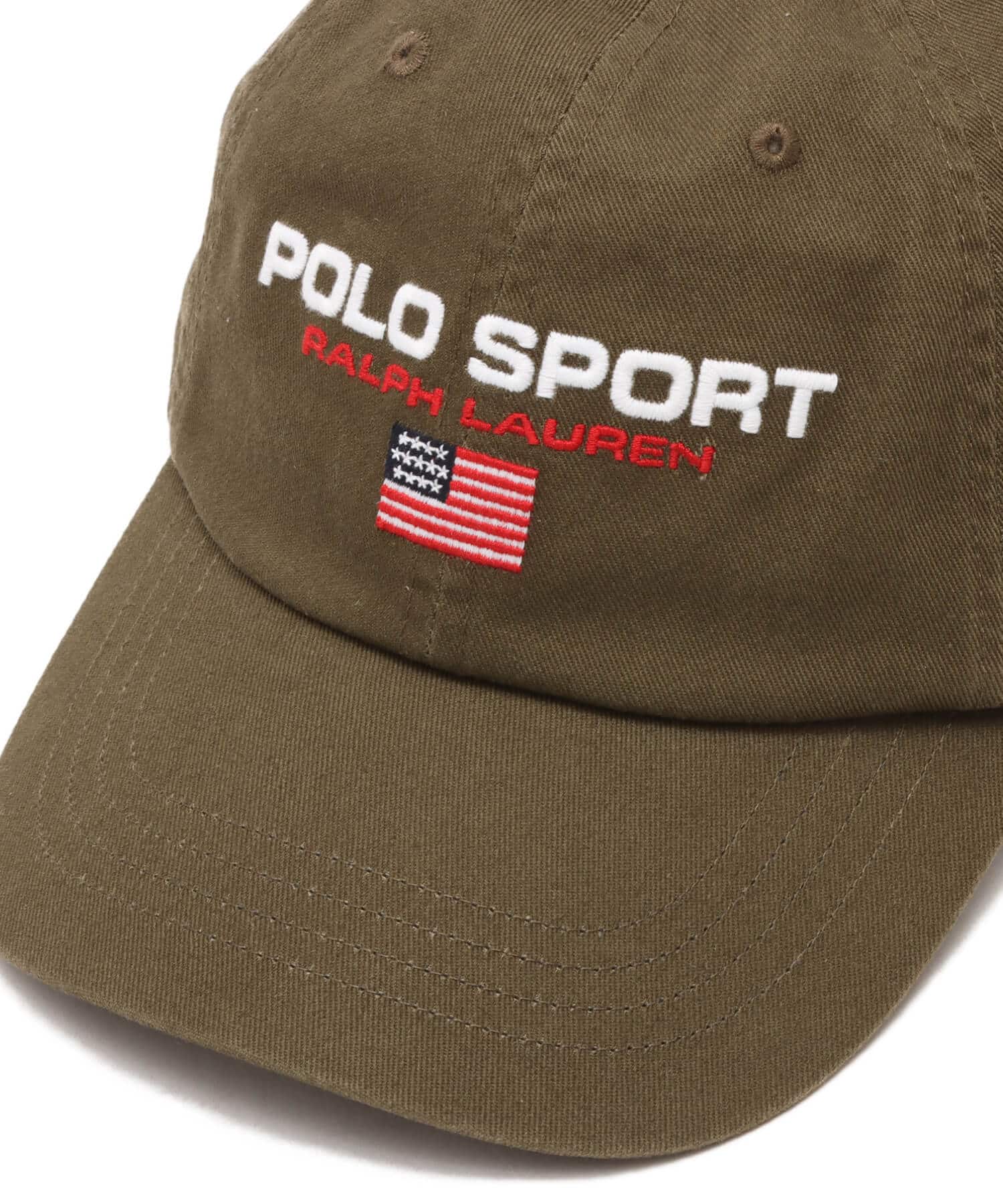 POLO RALPH LAUREN CLASSIC SPORT CAP COMPANY OLIVEの画像