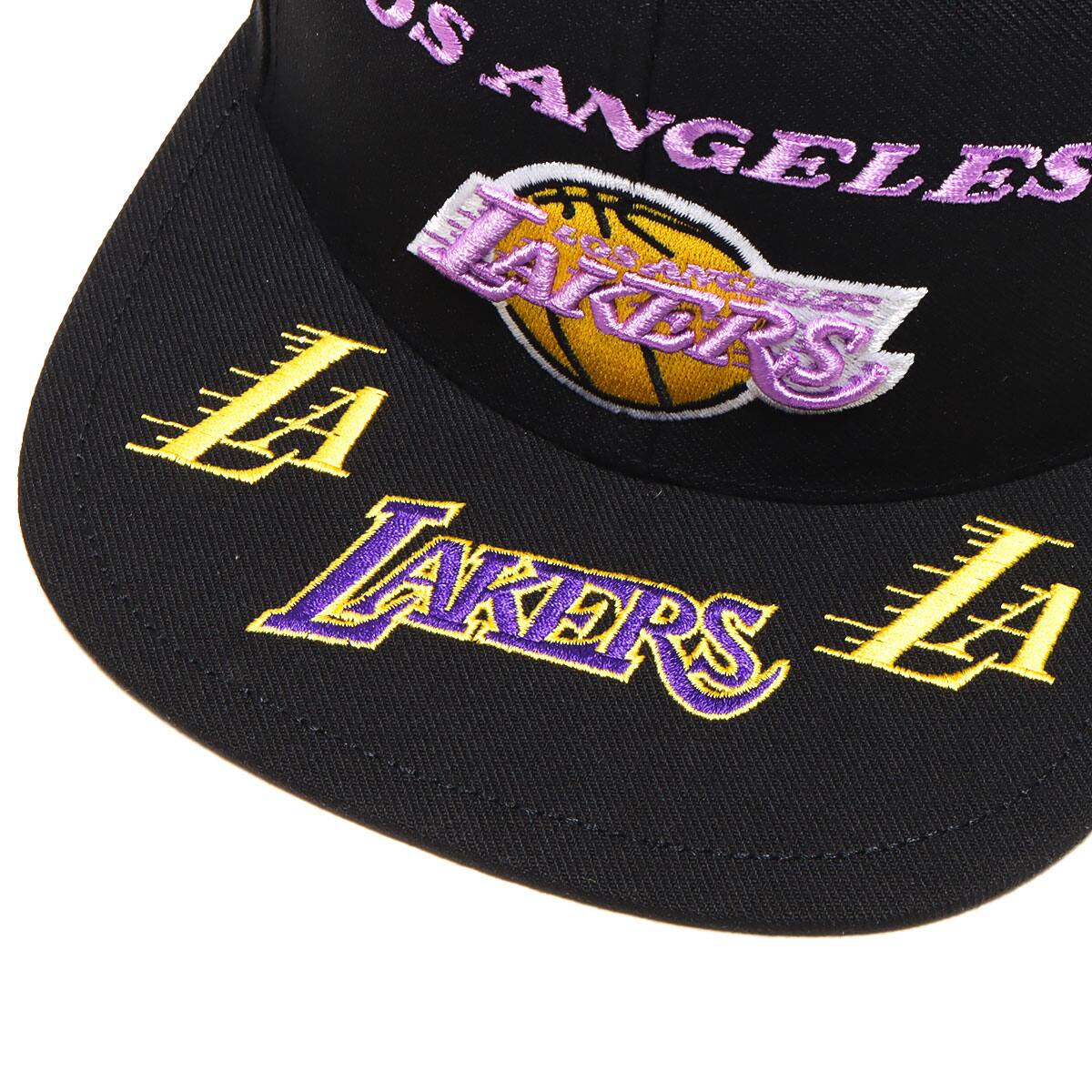 Mitchell & Ness Front Loaded Snapback HWC-LAL LALBLCK 22SS-Iの画像