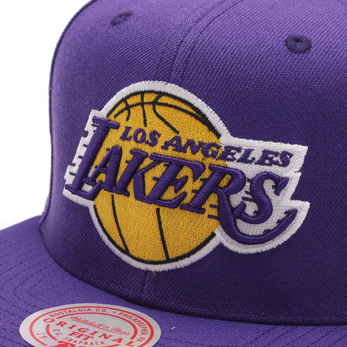 Mitchell & Ness Team Ground 2.0 Snapback Lakers PURPLE 23FW-Iの画像
