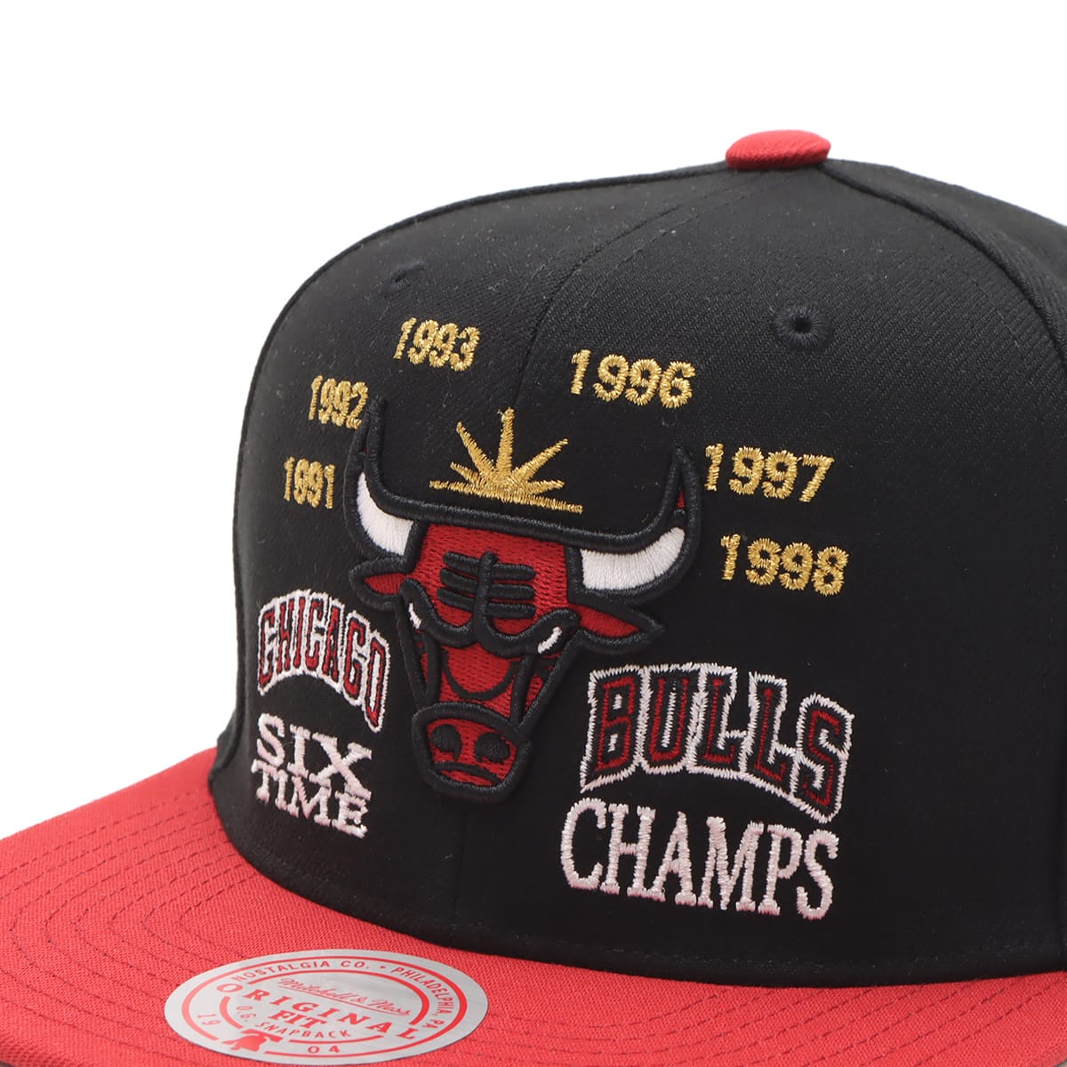 Mitchell & Ness CHAMP IS HERE SNAPBACK CBU BLACK 23FW-Iの画像