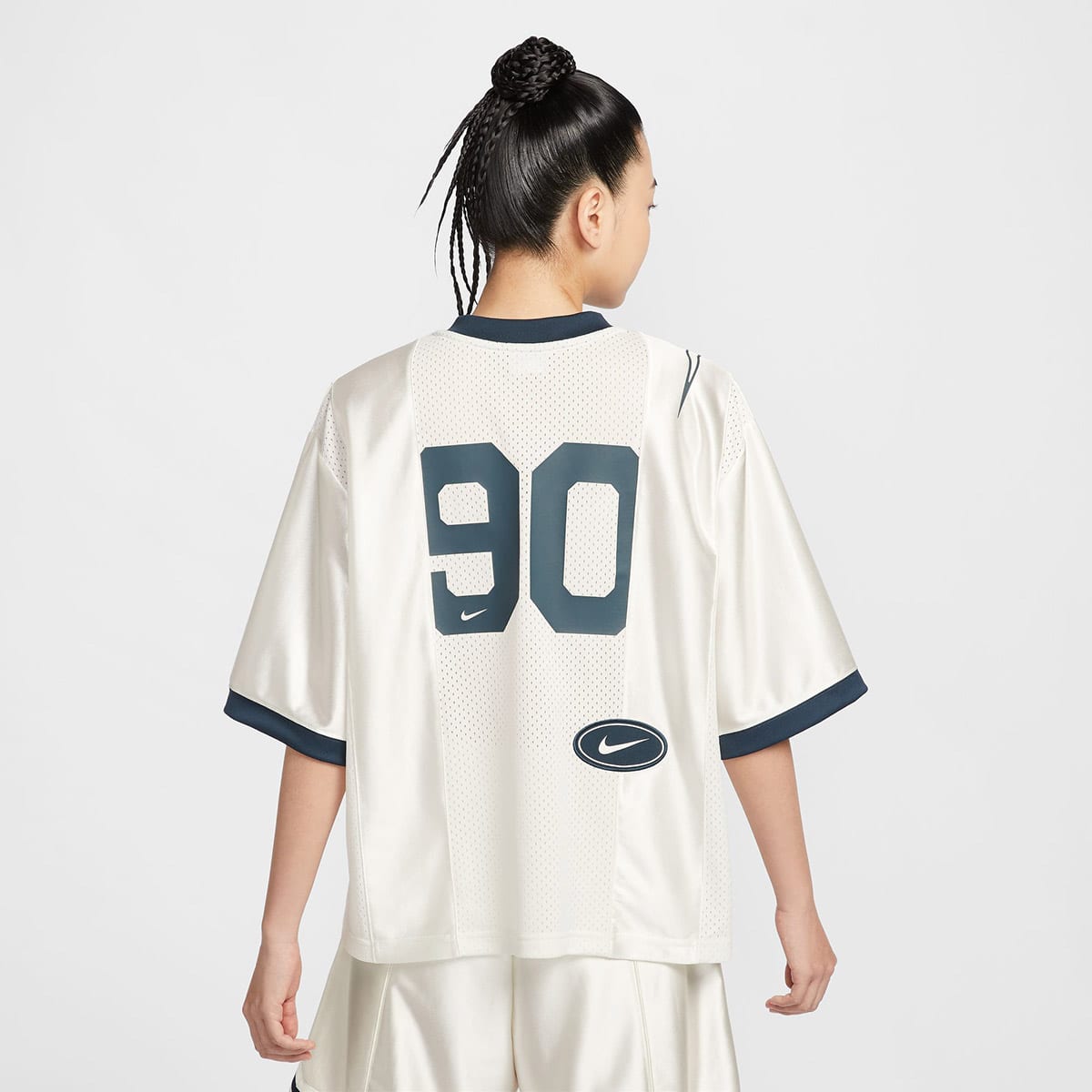 NIKE AS W NSW STREET SS GX JRSY TOP SAIL/ARMORY NAVY（ナイキ