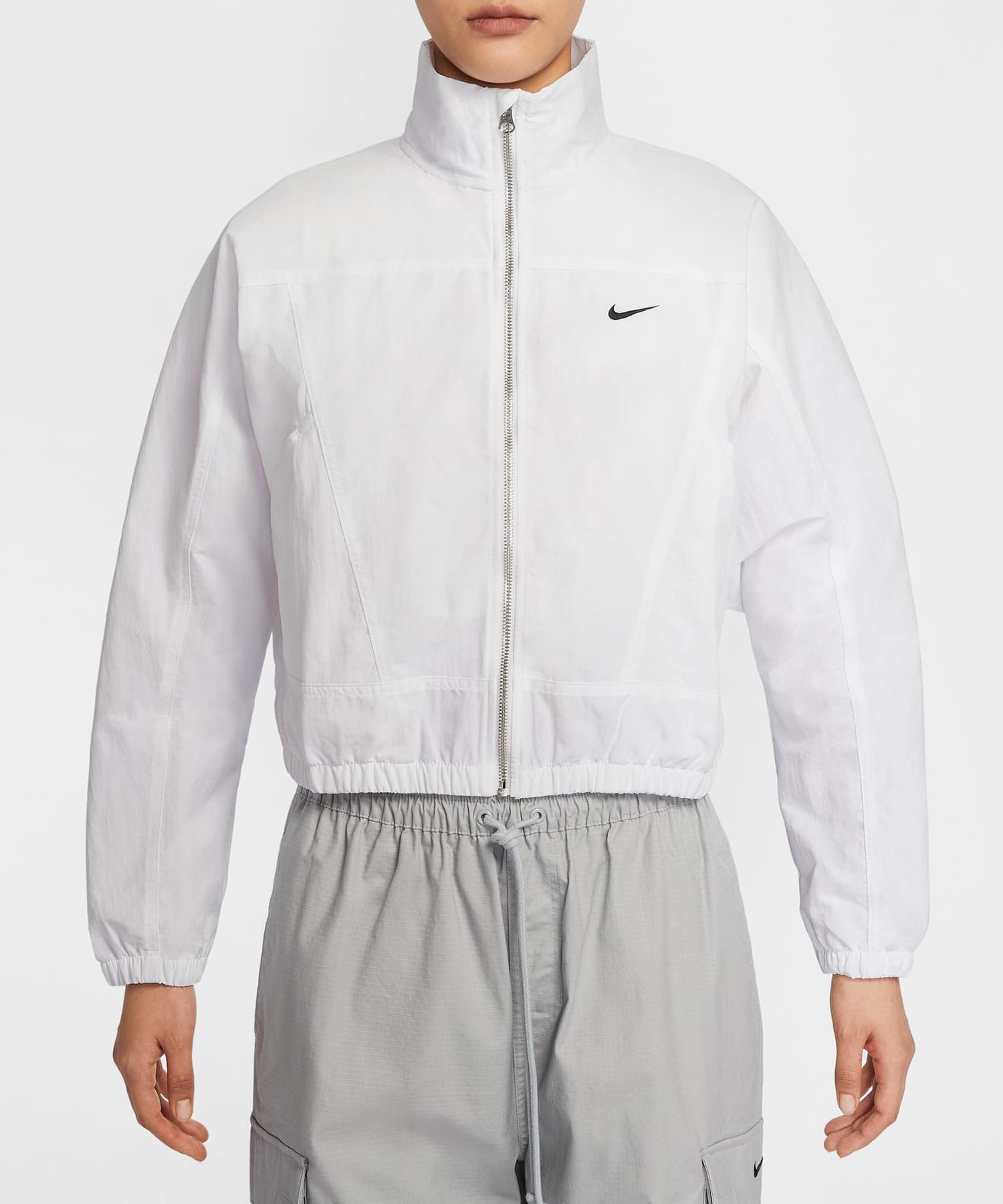 NIKE AS W NSW EVRTHNG WVN RPL UV WHITE/BLACKの画像