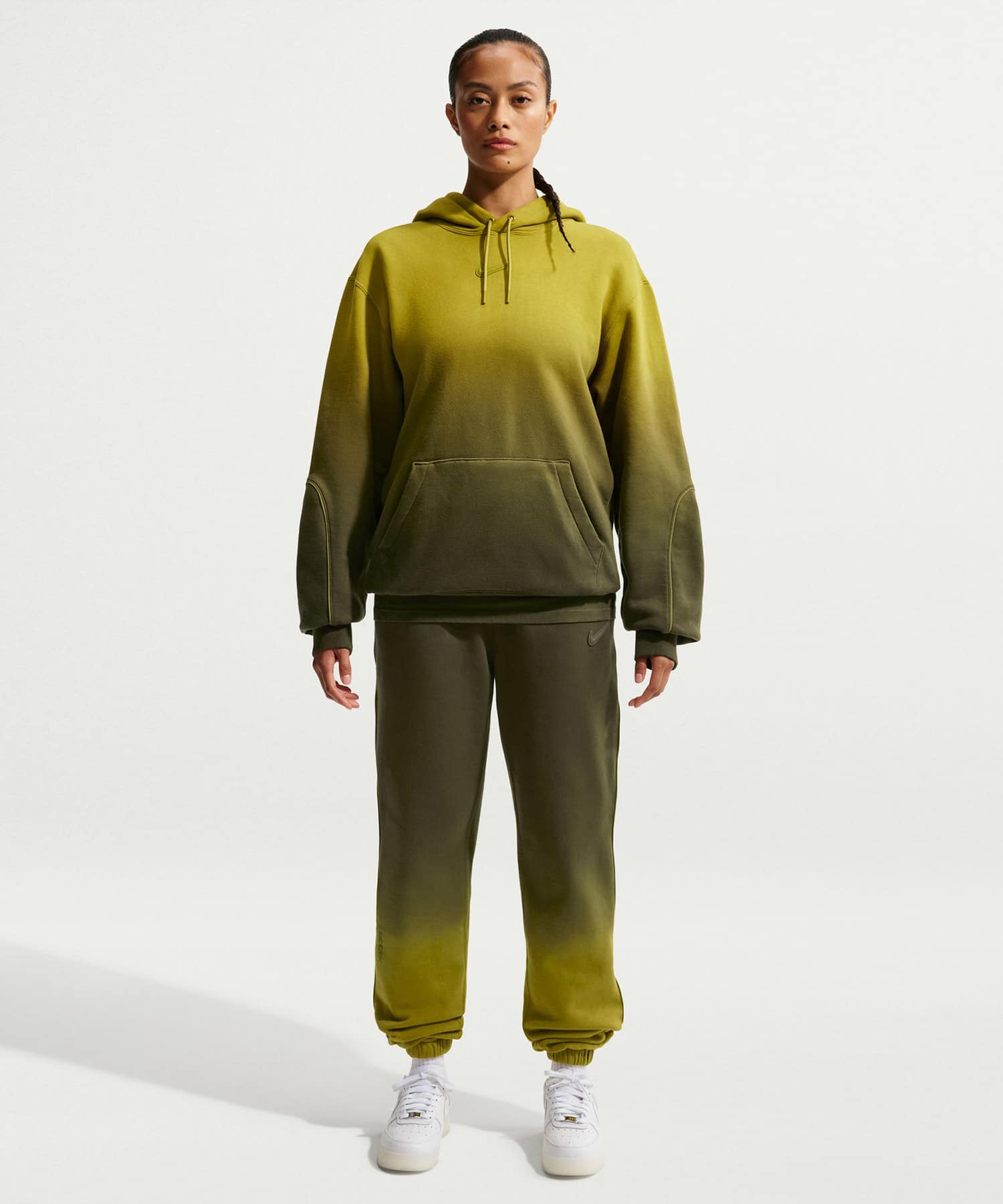 NIKE M NRG NOCTA CS HDY FLC WASH GREENの画像