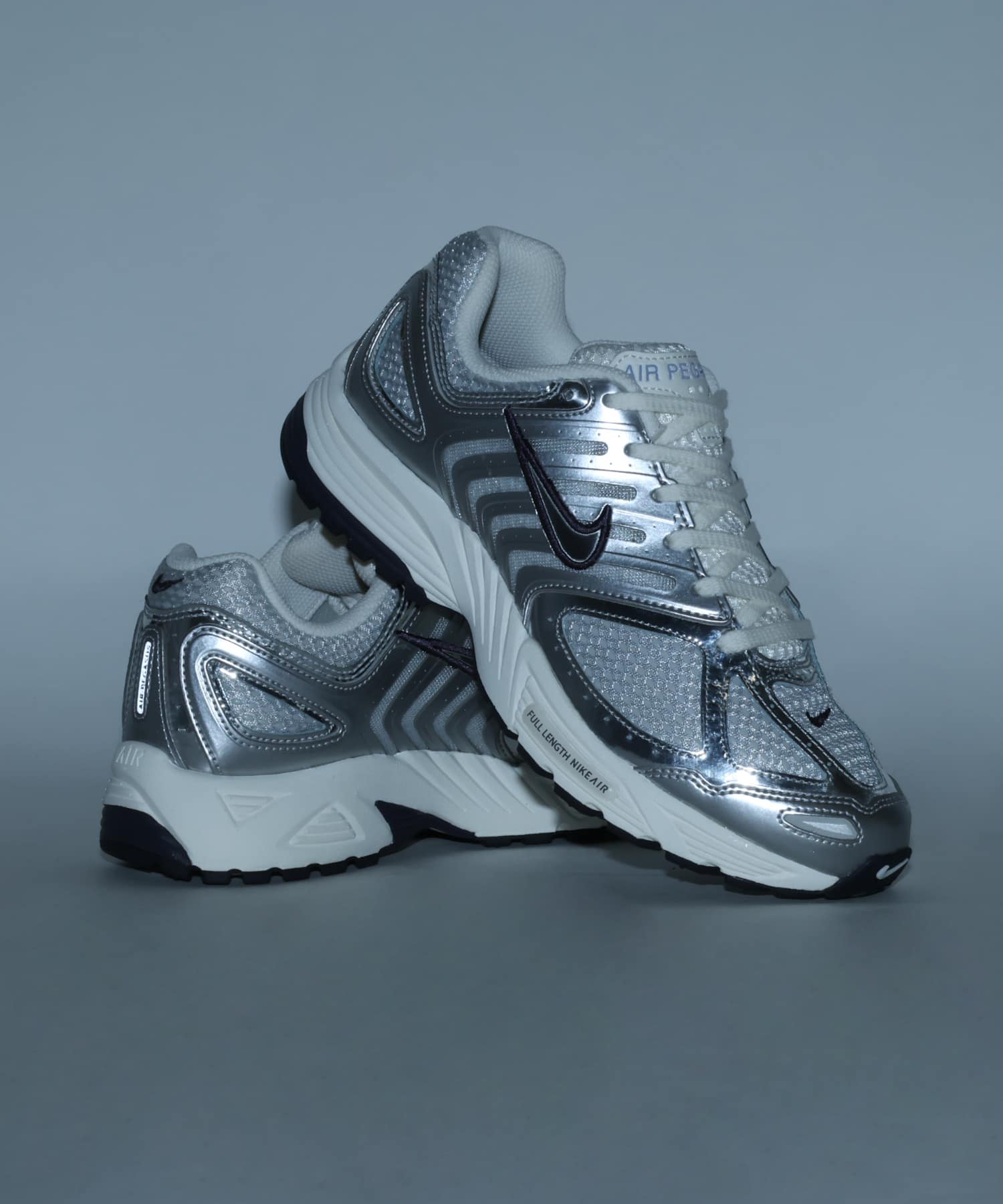 NIKE W AIR PEGASUS 2005 PHOTON DUST/CHROME-GRIDIRON-SAIL（ナイキ