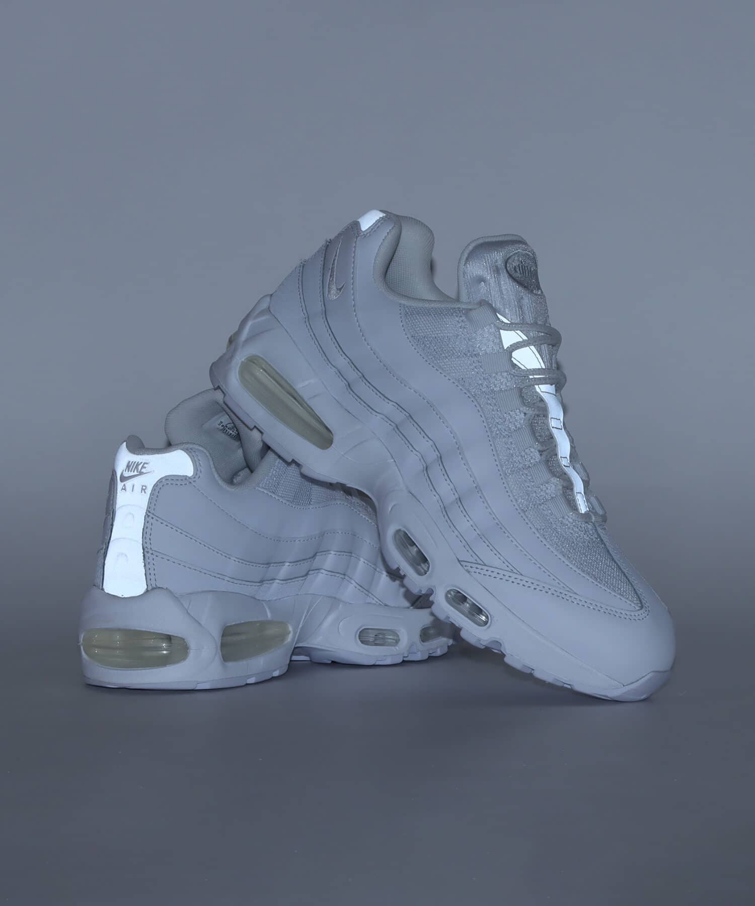 NIKE AIR MAX 95 BIG BUBBLE WHITE/WHITE-WHITE-PURE PLATINUMの画像