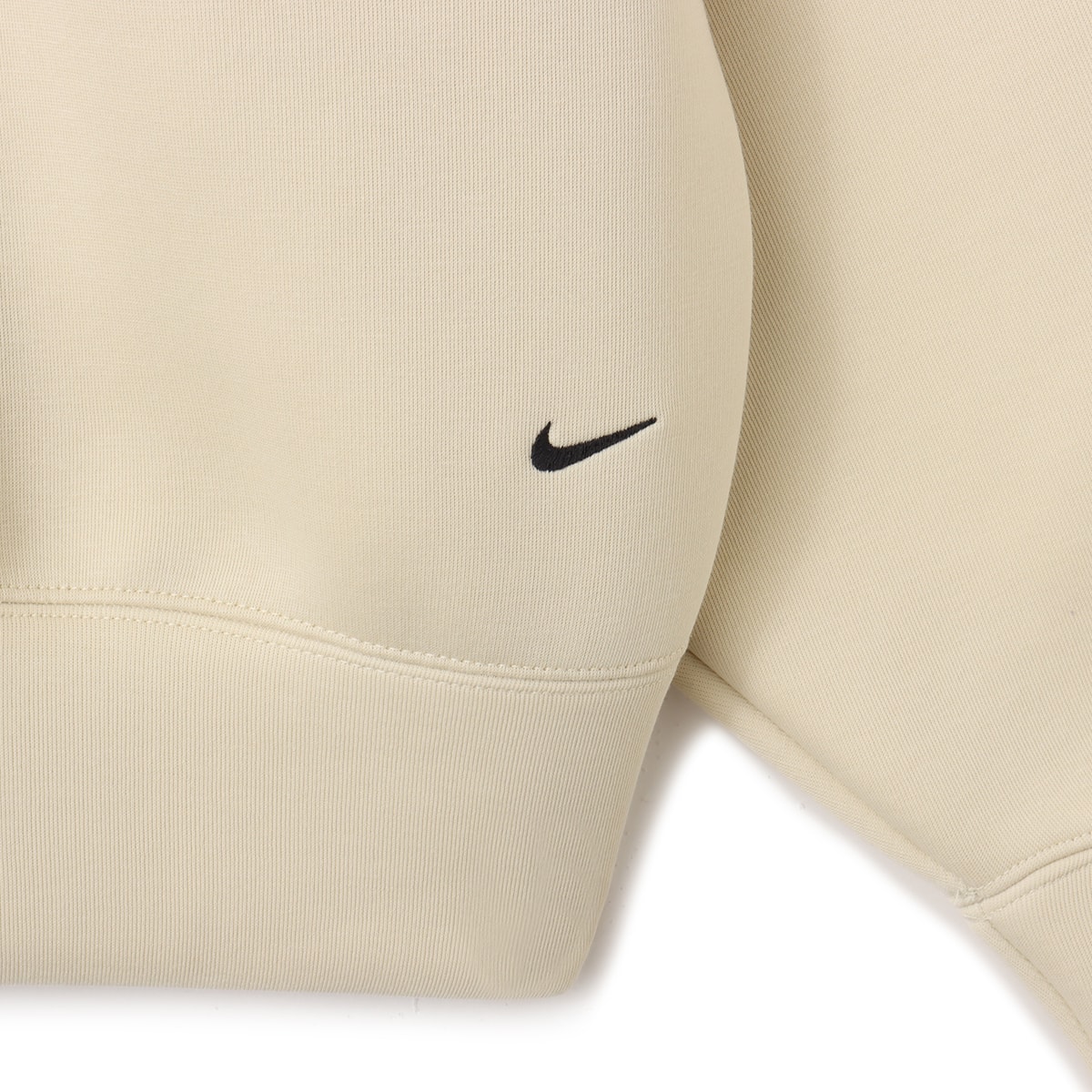 NIKE AS M NK TCH FLC HOODIE LT KHAKI/BLACK（ナイキ テック